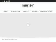 Tablet Screenshot of murier.com